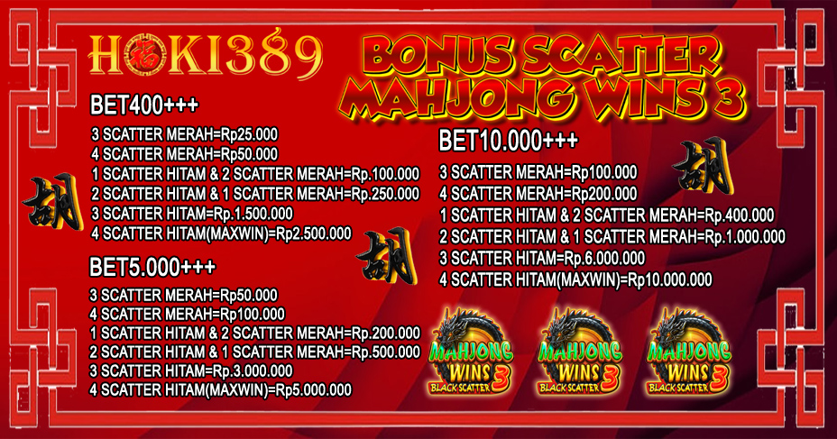 EVENT SCATTER HITAM MAHJONG WINS 3