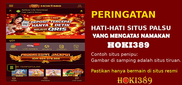 SITUS HOKI389 PALSU