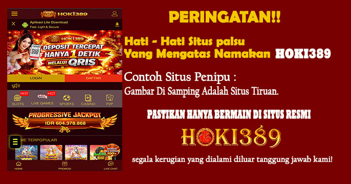 SITUS HOKI389 PALSU